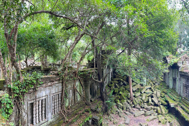 Adventure to the distant temples, Beng Mealea & Rolous Group