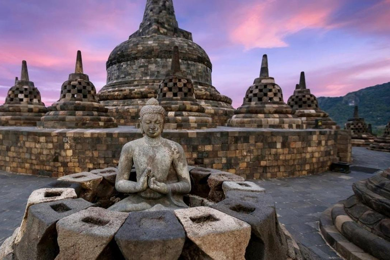 Yogyakarta: Borobudur, Mendut & Prambanan Temple Borobudur and Prambanan Temple Include Ticket
