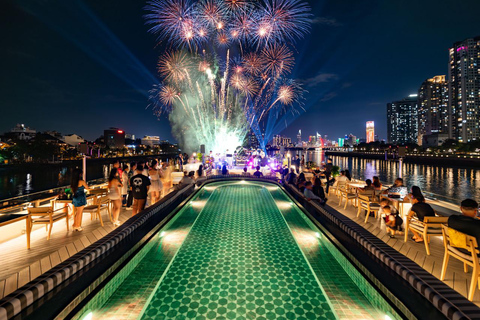 Romantic Dinner On Cruise On Saigon River With Fireworks Dinner With Chill Set (1 Cold Cut Platter) Without Pick-Up