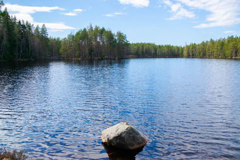 Vandringsupplevelse i Noux nationalpark från Helsingfors