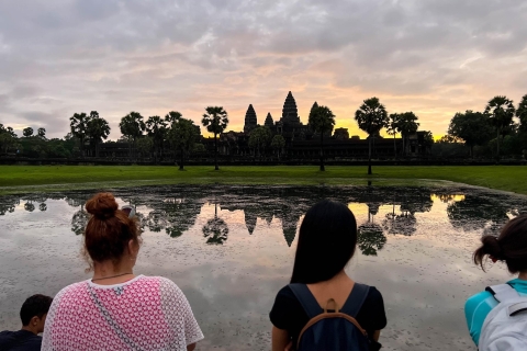 2-Day Guided Trip to Angkor Wat & Kulen Mountain with Picnic