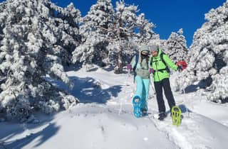 Sierra Nevada: Geführte Schneeschuhwanderung