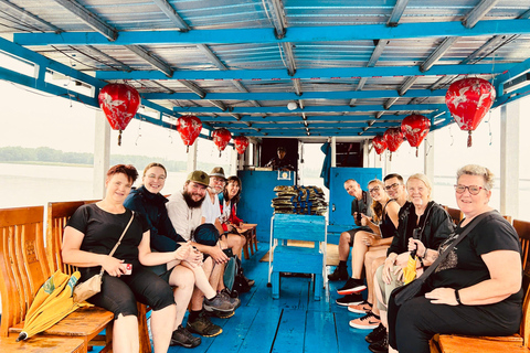 My Son Sanctuary Tour by Van & Boat from Hoi An/Da Nang From Da Nang: Afternoon My Son Sanctuary Group Tour