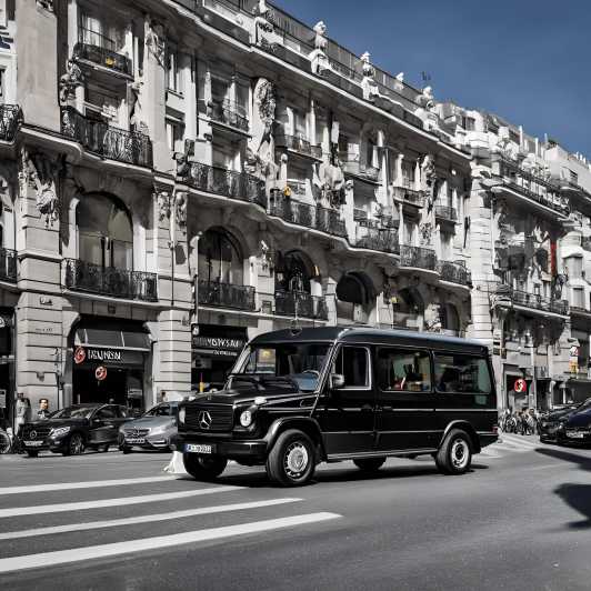Van 7 Pax - 8 hours availability in Madrid