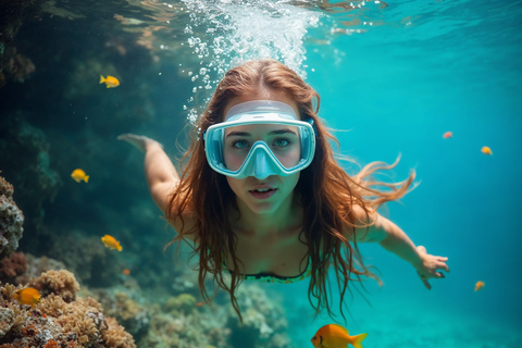 Plongée dans le lagon d&#039;El Gouna et plongée avec les dauphins, avec déjeuner