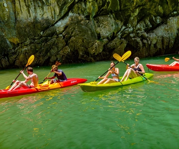 From Ko Lanta: Half Day Sea Cave Kayaking Small Group