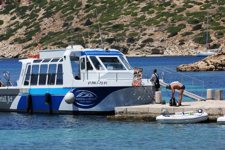 Colonia Sant Jordi: Sunset Boat Tour to Cabrera Island