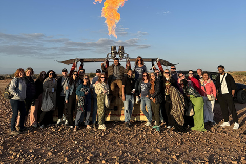 Marrakesz: Lot balonem, śniadanie berberyjskie i przejażdżka na wielbłądzie