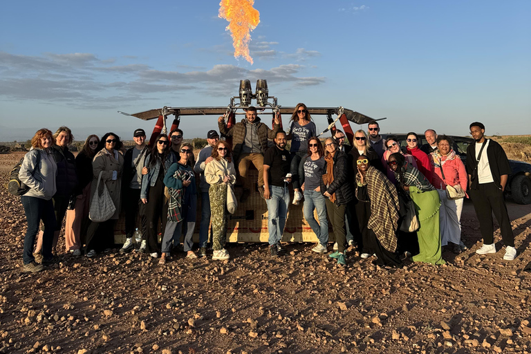 Marrakesz: Lot balonem, śniadanie berberyjskie i przejażdżka na wielbłądzie