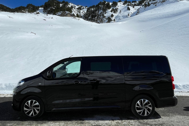 Transfer van Tarbes Lourdes Luchthaven naar Baqueira Beret