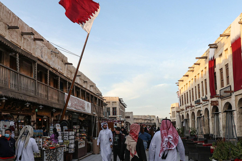 Doha: Souq Waqif Guided Tour with Falconry & Arabic Coffee Guided Souq Waqif Tour with Arabic Coffee & Transfers