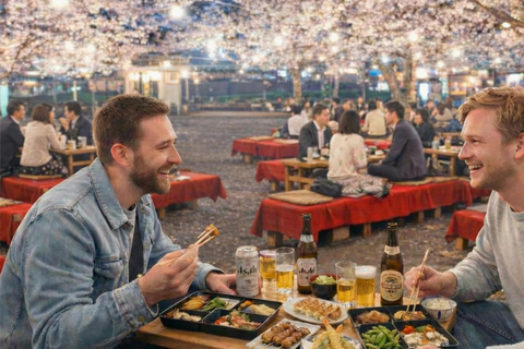 Limited Kyoto Evening: Sakura, Sake & Night Festival Vibes Package A: Cherry Blossom Limited - Sakura Drinking Party