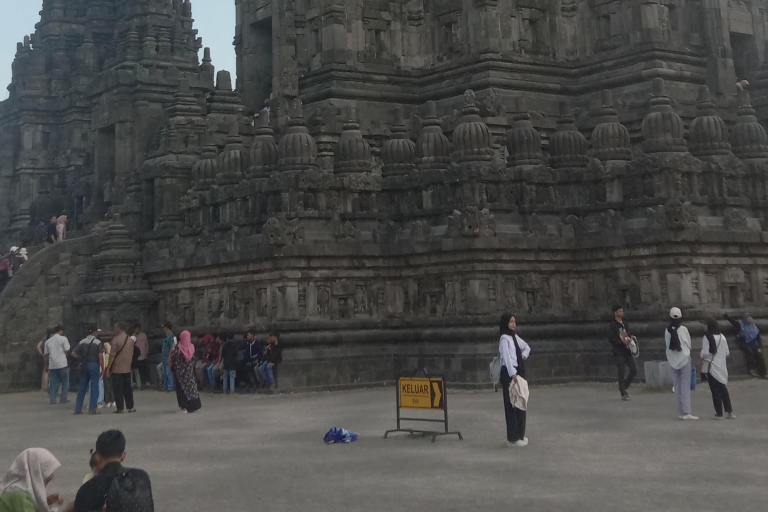 Borobudur-Tempel, Lavatour-Merapi, Prambanan-Tempel.