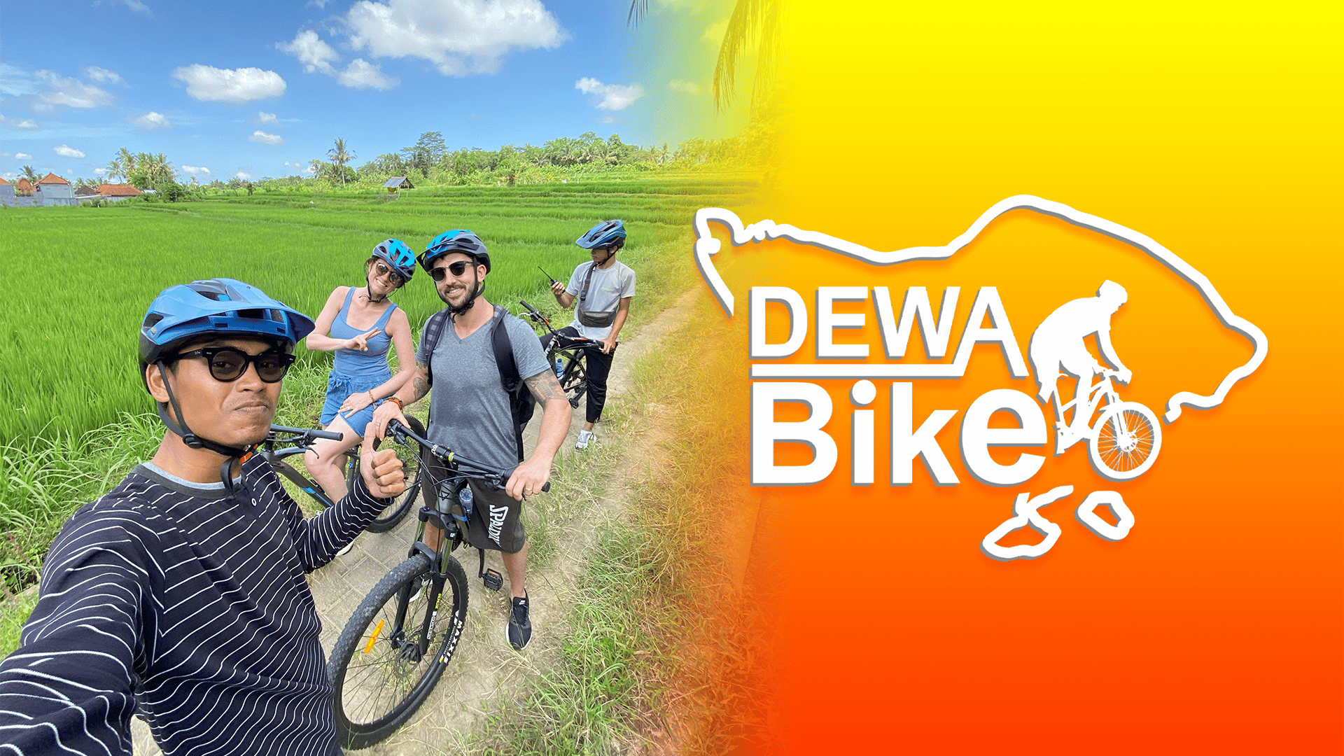 Ubud : PRIVATE Bike Tour im Reisfeld Ubud Countryside