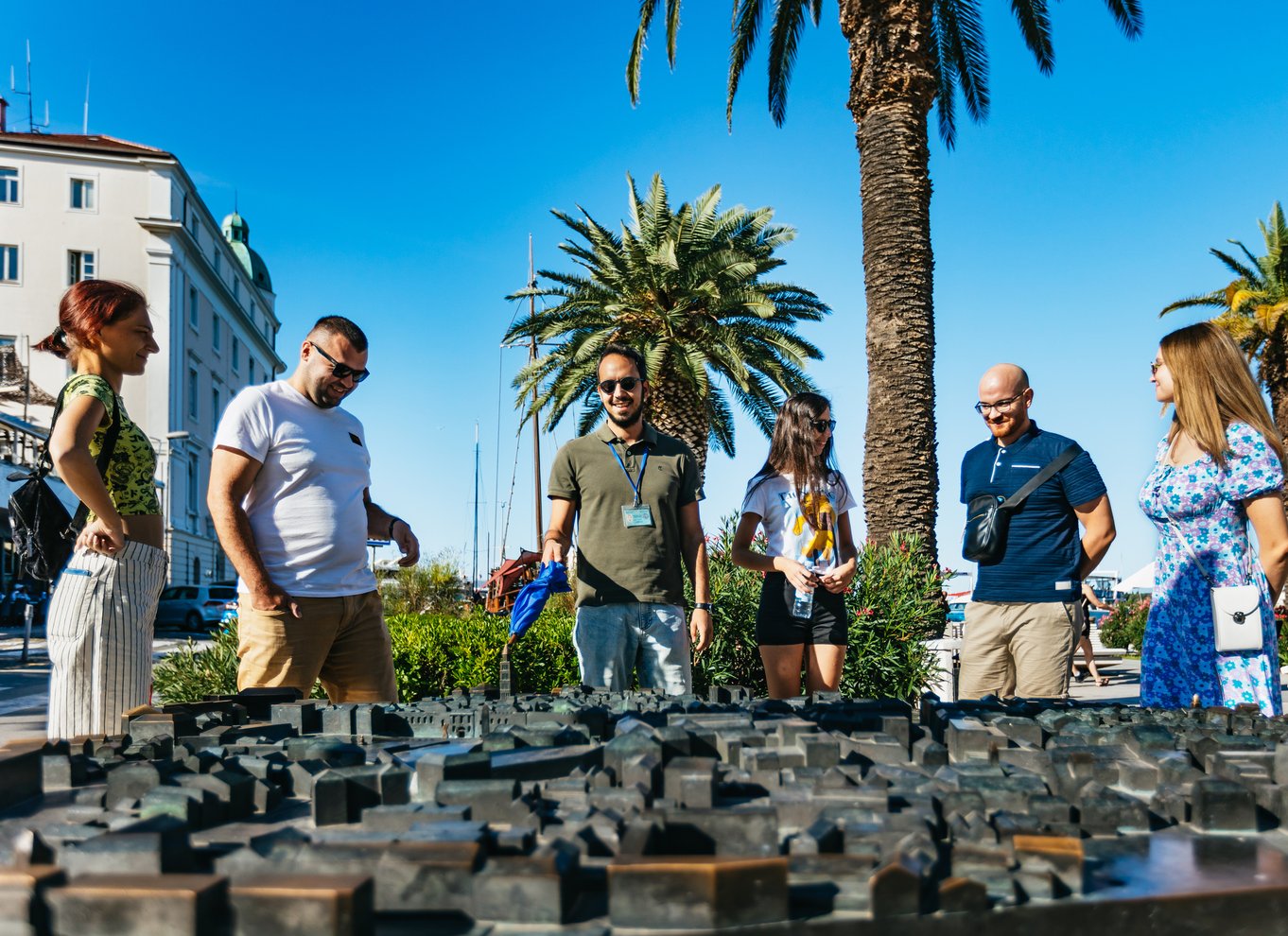 Split: Byvandring i den gamle bydel og Diocletian-paladset