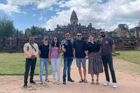 Excursión de día completo a Banteay Srei, las cataratas y Beng Mealea