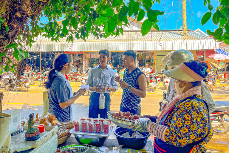 Siem Reap: Mercato libero e tour dei templi locali