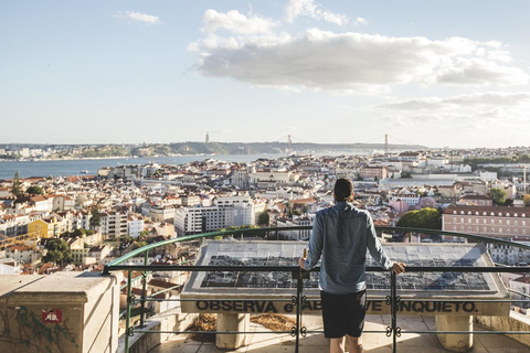Lisbona: tour di 3 ore in tedesco di tutti i punti panoramici con guida locale