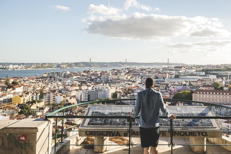 Lisbona: tour di 3 ore in tedesco di tutti i punti panoramici con guida locale