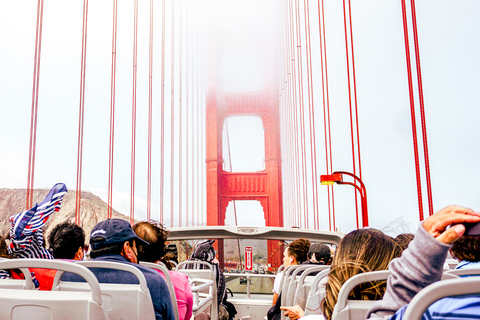 San Francisco: Big Bus Hop-On Hop-Off Sightseeing-tur2-dagarsbiljett