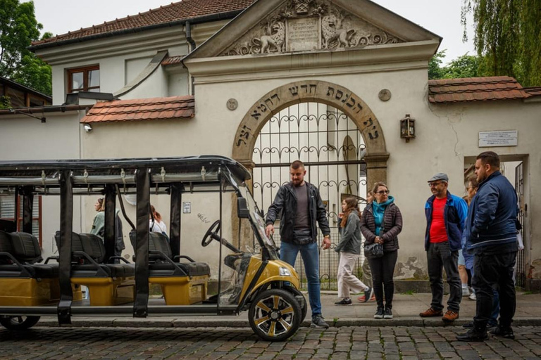 Krakau: Sightseeingtour durch die Stadt mit einem gemeinsamen oder privaten Golfwagen