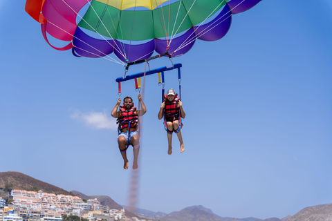 Tenerife: The Highest Parasailing Experience in Tenerife Tenerife: Parasailing Experience from Los Cristianos