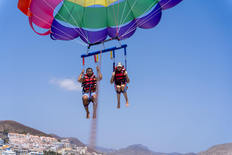 Tenerife: The Highest Parasailing Experience in Tenerife Tenerife: Parasailing Experience from Los Cristianos