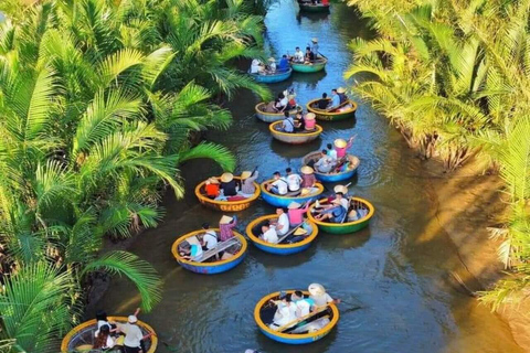 Coconut Jungle-HoiAn City Tour-Boat Ride-Drop Flower Lantern