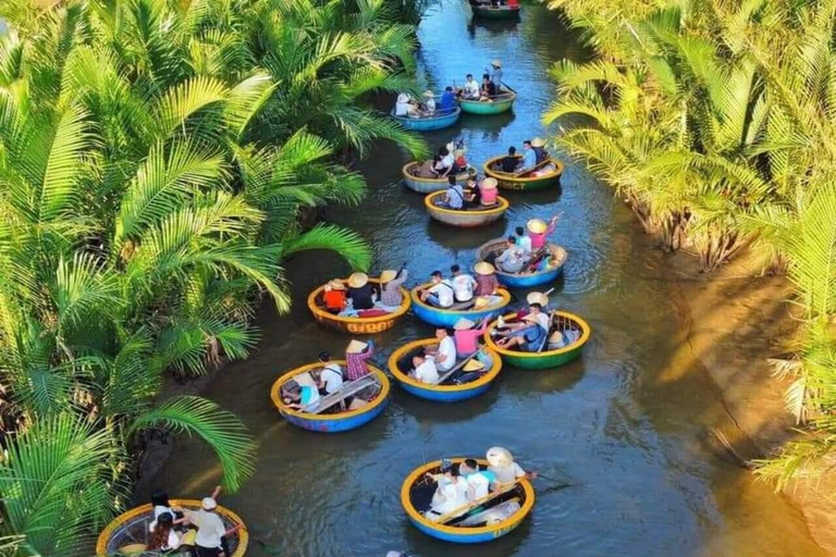 Coconut Jungle - Passeio pela cidade de HoiAn - Passeio de barco - Lanterna de flores