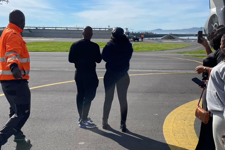 Le Cap : visite en hélicoptère (prise en charge à l&#039;hôtel)