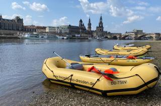 Dresden: Bootstour durch die Altstadt mit Biergartenstopp