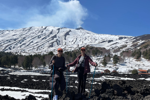 Catania: Tour dell'Etna 3000m con prelievo dall'hotel