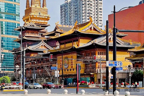 Shanghai: Tickets for Yu Garden and Jing'an Temple Option 3: Jing'an Temple Ticket