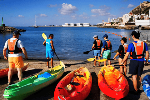 Praia de San Juan: Aluguel de caiaque duplo por 2 horas + lanche e bebida