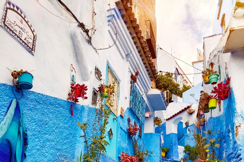 Vanuit Fez: Dagtrip Chefchaouen met chauffeur met groep van 8