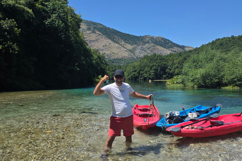 Sarande: Blue Eye Kayak Walking tour & Lekuresi Castle NO KAYAK,Blue Eye Basic Visit – Transport & Free Time