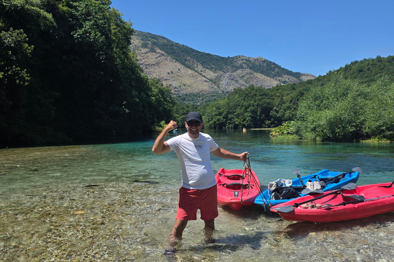 Sarande: Blue Eye Kayak Walking tour & Lekuresi Castle NO KAYAK,Blue Eye Basic Visit – Transport & Free Time