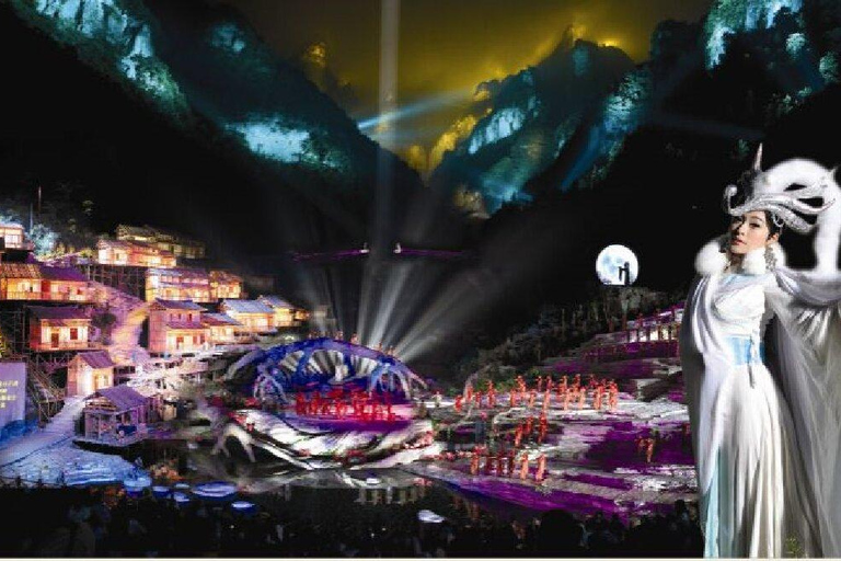 Zhangjiajie: Tianmen Mountain Fox Fairy Show with Pickup