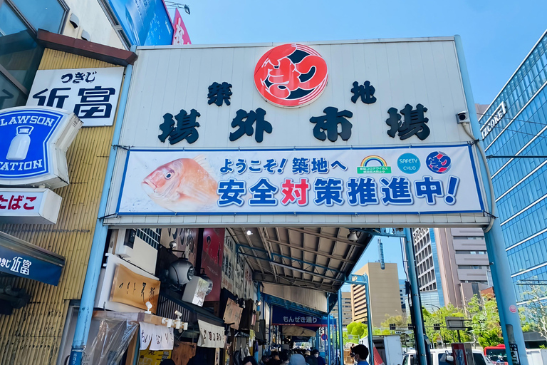 Tokyo : Visite de Tsukiji (avec carte originale et dégustation)