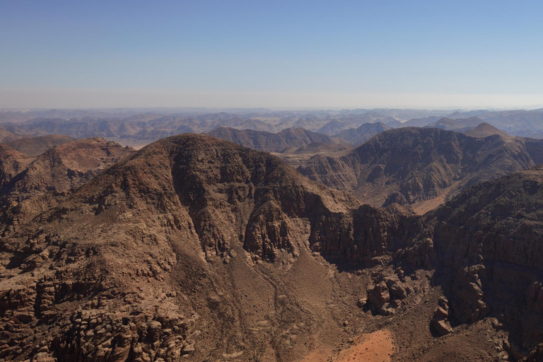 From Wadi Rum: Hike a Mountain with Guide & Stay (optional) Burdah Rock Bridge Mountain Day & Free Lunch Only