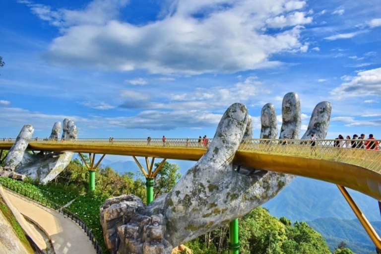 Tien Sa Port to Golden Bridge - BaNa Hills by Private Car Private Car with English Speaking Guide