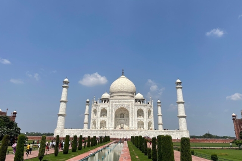 Delhi : Taj Mahal, lever de soleil et Fort d'Agra, excursion privée d'une journéeVoiture, chauffeur et guide uniquement