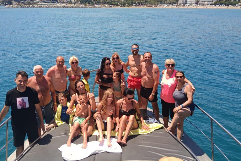 Alanya: Private Yacht Charter with Captain and Crew