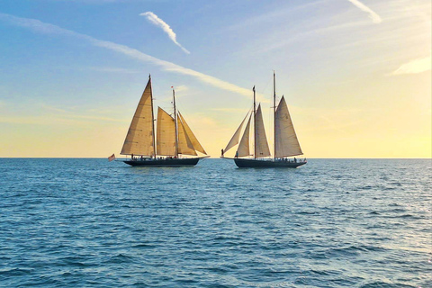 Key West: Classic Schooner Sail With Boutique Wines Sunset sail