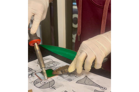 Thessaloniki: Christmas Stained Glass Ornaments Workshop