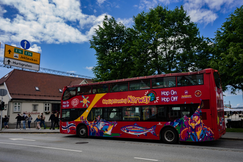 Bergen: Wycieczka autobusowa hop-on hop-off ze zwiedzaniem miasta