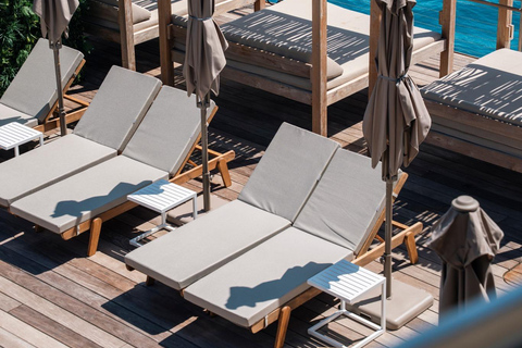 Noma Island Beach Club Experience with Boat Transfers Sunbed for 1 person