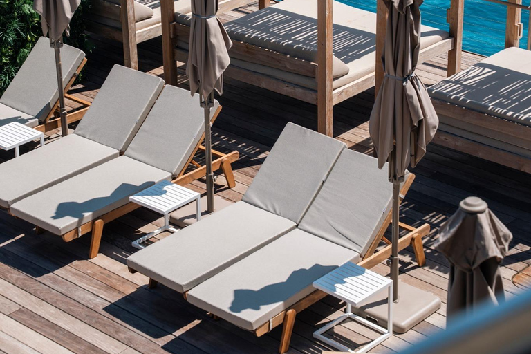 Noma Island Beach Club Experience with Boat Transfers Sunbed for 1 person