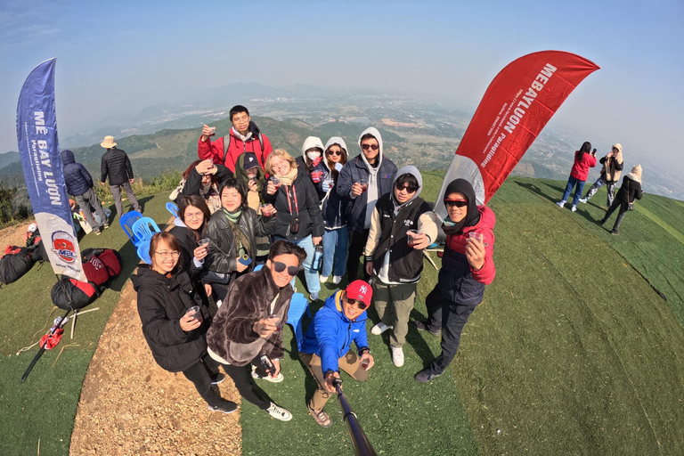 Hanoi Paragliding Tour - Roundtrip transfer from city Standard package – Round trip transfer from meeting point