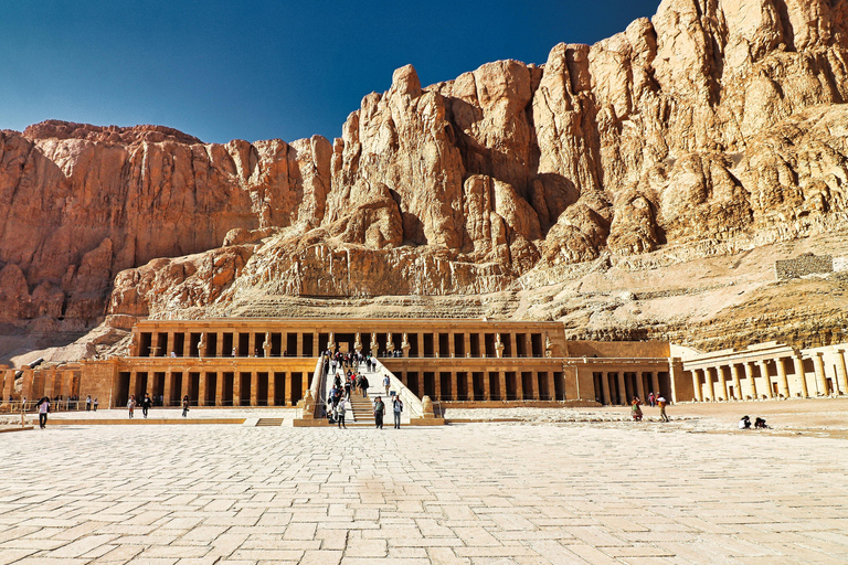 Hurghada: Luxor East & West Bank Tour with Opt. Tutankhamun Private Guided Tour with Lunch